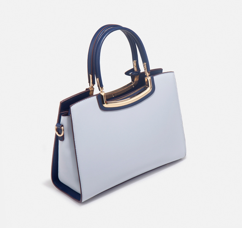 Ladies Elegant Burgundy Handbag with Floral Embroidery And Gold-Tone Hardware